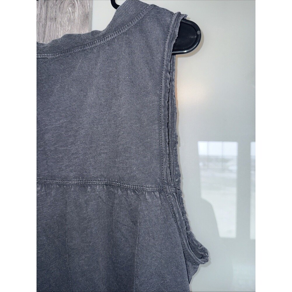 Antropologie Daily Practice Black Tank Top Size XL Woman’s - Picture 6 of 6